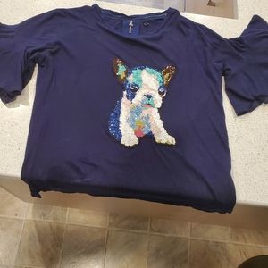 BUFFALO - cute sequined top